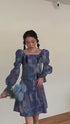 Puff Sleeve Top & Skirt Co-ord